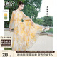絲柏舍【明星同款】法式碎花連衣裙2025春夏新款女裝度假風(fēng)收腰長(cháng)裙