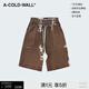 A-COLD-WALL*ACW冷墻【七夕禮物】潮牌純棉短褲褲子男ACWMB156 棕色 L