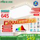 雷士（NVC）吸頂燈客廳大燈led智能高端全光譜健康未來光輕辰132W包安裝