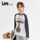 LEE KIDS男童秋季長(zhǎng)袖兒童春秋裝新款時(shí)尚潮流打底衫童裝男女童休閑上衣秋