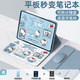 GOYAO適用蘋(píng)果iPadair7保護套2025款pro10/11代藍牙鍵盤(pán)6一體10.2/9.7平板卡通殼mini7套裝10.9寸迷你13 藍色【涂鴉Kitty】保護套+鍵盤(pán)+鼠標 iPad Pro
