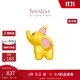 周大福SOINLOVE「萌寵」飛象黃金足金轉運珠可愛(ài)女 VR1404