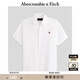 ABERCROMBIE & FITCH男裝25夏季美式復(fù)古經(jīng)典小麋鹿牛津紡?fù)獯疃绦湟r衫KI125-5084 白色 XL (180/116A)