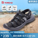 探路者（TOREAD）沙灘鞋男 輕便防滑舒適透氣包頭涼鞋戶外運(yùn)動涉水鞋TFGGCM81990