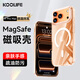 KOOLIFE適用 iPhone17ProMax手機殼蘋果17ProMax保護套拜耳材質(zhì)magsafe磁吸充電超薄防摔氣囊全包透明軟殼