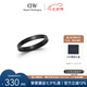 丹尼爾惠靈頓（DanielWellington）dw戒指男時(shí)尚飾品曜目黑情侶對(duì)戒七夕禮物送男友DW00400364