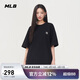 MLB短袖男女情侶純色簡(jiǎn)約休閑圓領(lǐng)T恤25春季新款3ATSB0253-50BKS-XXL