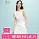 晚白【新品】亞麻無袖上衣2025秋款內(nèi)搭單穿小衫氣質(zhì)收腰顯瘦背心女 白色 XL