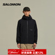 薩洛蒙（Salomon）男款 城市輕戶(hù)外保暖軟殼外套運動(dòng)茄克 LIMBER SOFTSHELL JACKET 黑色 C25743 L