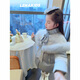 LENAKIDS莉娜kids艾莎羽絨服·超大狐貍毛·女童女寶兒童羽絨服24122003 2件套【超大狐貍毛披肩+羽絨服】 160 (身高165cm以下)