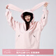 DOOK SNOW新款滑雪服男女款戶外單板雙板滑雪衛(wèi)衣防風(fēng)防水保暖雪季滑雪衣 粉色 S