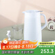 虎牌（TIGER）304不銹鋼時尚簡約桌面保溫壺PWO-A16C-W 白色 1.6L