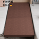 YNPO德國品質(zhì)折疊床單人家用加固結實(shí)耐用簡(jiǎn)易床雙人酒店加床臥室醫院 咖啡呼吸椰棕款  60x200x50cm