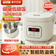 半球低糖電飯煲1-2人小型多功能預約米湯分離煮飯鍋陶瓷釉不粘鍋蒸煮一體煲湯0涂層迷你家用智能電飯鍋 3L 方煲低糖款-陶瓷釉?xún)饶?