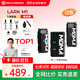 猛瑪LARK M1麥克風(fēng)一拖二無(wú)線(xiàn)領(lǐng)夾麥克風(fēng)小蜜蜂視頻話(huà)筒收音器主播專(zhuān)用手機收音麥猛犸m1收音麥克風(fēng) 【蘋(píng)果/安卓/相機通用】雙人版