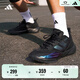 adidas「異爆」XENOBURST緩震回彈團隊款實(shí)戰籃球鞋男阿迪達斯 黑色/碳黑   42