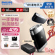 飛利浦（PHILIPS）剃須刀電動(dòng)剃胡刀便攜刮胡刀黑魔方全身水洗快充胡須刀送老公送男友官方旗艦店七夕情人節禮物 【便攜黑魔方】PQ888/06 便攜裝