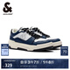 杰克·瓊斯（JACK&JONES）春季新款舒適耐磨撞色拼接經(jīng)典厚底立體壓紋休閑鞋男鞋2251C8004 E39藍(lán)灰色 單層 40