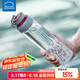 樂扣樂扣（LOCK&LOCK）茶水分離塑料杯水杯大容量便攜運(yùn)動(dòng)杯運(yùn)動(dòng)杯子父親節(jié)禮物 紅色700ml