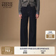 Teenie Weenie小熊女裝牛仔褲2025秋季新款時(shí)髦休閑復(fù)古翻邊牛仔褲 牛仔色 XS