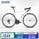 喜德盛（xds）公路自行車 RC200 戶外騎行 14速變速學(xué)生成人代步車 25款rc200 白/灰 700c* 510mm（175-185cm身高）