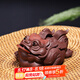 藏壺天下宜興三足金蟾蜍紫砂茶寵家藏茶玩茶道茶具擺件鴻運當頭 鴻運當頭