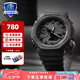卡西歐（CASIO） 男表黑武士G-SHOCK運(yùn)動(dòng)手表小鋼炮黑金防水時(shí)尚石英腕表送男友 GA-2100-1A1PR