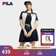 FILA斐樂(lè )女包【小方包】挎包抗菌內里2025秋季休閑單肩包隨身包斜挎包 冰淇淋-WT XS