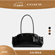 蔻馳（COACH）女士EMPIRE CARRYALL 34號手袋牛皮革手提包單肩包 B4/黑色（新版）