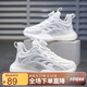 SNOOPY史努比童鞋兒童運動鞋夏季清爽透氣小白鞋男女童單網(wǎng)鞋0011白色39