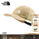 北面（The North Face）棒球帽男女情侶Horizon運動(dòng)鴨舌帽戶(hù)外25新品|8CQ1 LK5/卡其色 L/XL