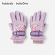 巴拉巴拉（BALABALA）balaOne兒童手套男女童滑雪手套加絨保暖年新款時(shí)尚