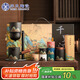 蘇氏陶瓷（SUSHI CERAMICS）手繪釉畫彩自動茶具千里江山稱心如意六色茶杯文創(chuàng)伴手禮物