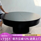 皓玉佳圓形臺球桌商用酒吧ktv轟趴館娛樂(lè )美式家用多功能臺球餐桌二合一 180cm 圓形大理石+蓋板