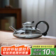SUSHI CERAMICS玻璃茶壺加厚耐熱煮茶壺養(yǎng)生壺花茶壺福鼠壺?zé)熁疑? title=