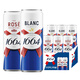 kronenbourg 1664小麥風(fēng)味啤酒雙口味組合裝310ml*6罐（白啤*3+桃紅啤*3）