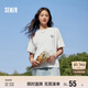 森馬[涼感T]觀園吉聯(lián)名短袖T恤女抗菌寬松熊貓夏裝潮109324100013