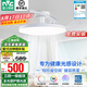 雷士（NVC）風扇燈餐廳吊扇燈led臥室北歐客廳燈三防 全光譜護眼 枕邊風 【全光譜/1級能效】42寸93瓦云逸