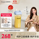 HEGEN海格恩吸管杯兒童水杯學(xué)飲杯奶瓶1-3-6歲直飲吸管嬰兒寶寶牛奶杯 【熱銷(xiāo)TOP】 330ml 吸管杯-莫蘭迪藍