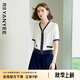 顏域短袖薄款針織衫女2025夏季新款通勤拉鏈設(shè)計感V領(lǐng)氣質(zhì)上衣女 白色 L