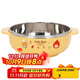 樂扣樂扣（LOCK&LOCK）兒童輔食碗不銹鋼小學生進口餐具雙耳大碗卡通湯碗寶寶飯碗400ml