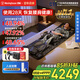 西屋S206Pro按摩墊拉伸墊全身躺墊椅床上折疊按摩椅家用迷你頸椎腰部背部按摩儀送禮七夕情人節(jié)禮物 S206Pro諾曼底灰【升級腿足360度包裹按摩】 【可折疊不占地，腰腿氣囊可調(diào)，高矮胖瘦都能用】