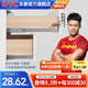 DTC東 泰抽屜軌道滑軌三節(jié)軌反彈走珠導(dǎo)軌45mm 鍍鋅藍(lán) 10寸-250mm（一副2條裝）