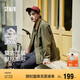 森馬（Semir）[純棉]夾克男巴恩風(fēng)工裝外套男燈芯絨夾克秋寬松上衣101524108201