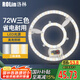 洛林（ROLin）全光譜led吸頂燈燈芯燈盤(pán)替換燈芯燈條RA97雙圈中空三色變光 72W