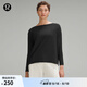 lululemon丨Back in Action 女士長(cháng)袖 T 恤 透氣 LW3CE0S 黑色 XXS /2