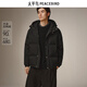 太平鳥(niǎo)男裝羽絨服BAACF422N 黑色 第一批 XL