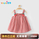 優(yōu)奇寶寶裙子女寶寶夏裝背心裙女童連衣裙夏季嬰兒裙洋氣公主裙吊帶裙