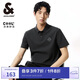 杰克·瓊斯（JACK&JONES） 春季新款胸前圖案刺繡商務(wù)休閑百搭尖領(lǐng)短袖POLO衫男款225106007