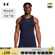 安德瑪（UNDERARMOUR）春夏Vanish男子訓(xùn)練運(yùn)動背心1382802 藏藍(lán)色410 XL